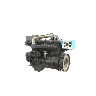 China Water Cooled Low Price Guaranteed Quality 162 Kw Power 220 HP / 1500 RPM Vertical Diesel Engine Intercooler For Boat for sale