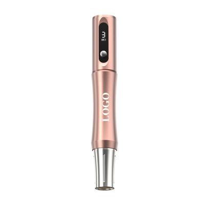 China Permanent Maker Supply Lips Eyebrow Makeup Pen Professional Wireless Battery Makeup Micro Machine Pen for sale