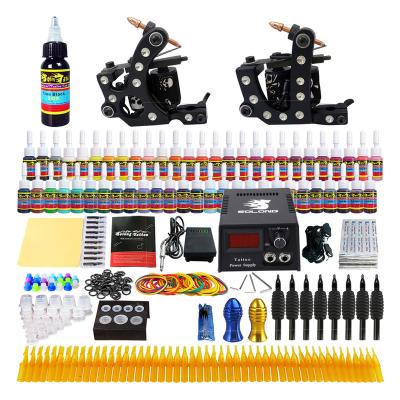 China Professional Body Art Suppliers Yiwu City Solong Tattoo Tattoo Machine Kit For Tattoo Artist for sale