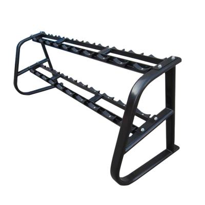 China Indoor Wholesale High Quality Commercial Dumbbell Rack Black Gym Fitness for sale