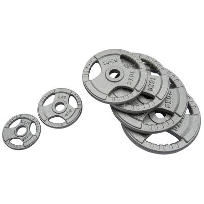 China Universal Wholesale Barbell Grip Weight Plate Gray Weight Plate Customized OEM for sale