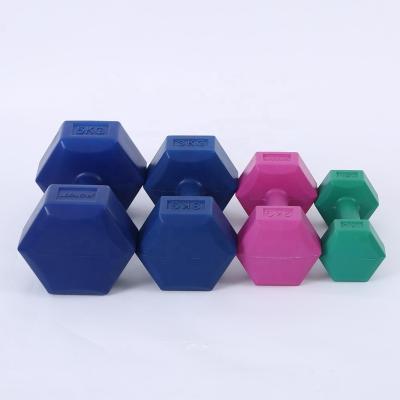 China Good Quality Universal Gym Equipment Cement Dumbbell Hot Selling Set for sale