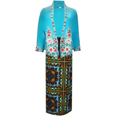 China Multi Color Ladies Abaya Malaysia Top Selling Muslim Dress Nyonya-Kebaya 920B4-SP2021-5-2 for sale