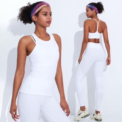 China UGOO Breathable Original Design 3 Pieces Yoga Suit Set (Bra+Tank Top+Legging) for sale