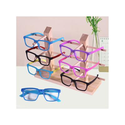 China Fashion High Temperature Resistance Children Bblue Anti Light Anti Fatigue Anti Radiation Ultralight Flat Colorful Goggles for sale