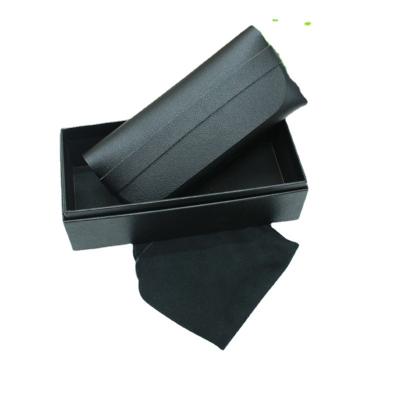 China High Quality Sunglasses Box PU Glass Paper + PU Glass Paper Packaging Box Combination Set for sale