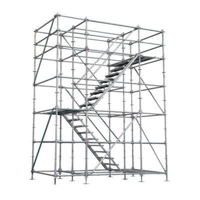 China Industrial carbon steel fram scaffolding system for building construction construction for sale