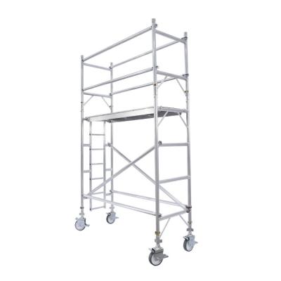 China Industrial Steel Scaffolding Climbing Ladder Scaffolding Ladder For Building Construction for sale