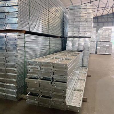 China 250*45*1200 7.25kg Industrial Environmental Friendly Scaffolding Steel Planks for sale