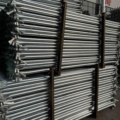 China Industrial Best Price 42*2.75*900 4.39kg Galvanized Vertical Diagonal Scaffolding Brace for sale