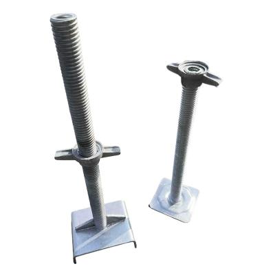 China China Industrial Wholesale Carbon Steel Scaffolding Base Jack For Building Construction for sale