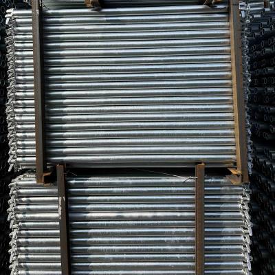 China Standard Level Scaffold Cross Bar Carbon Steel Scaffolding Hot Galvanized Cross Bar for sale