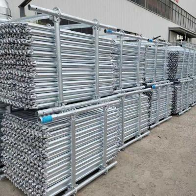 China ISO9001 Level Standard Carbon Steel Scaffolding Cross Bar 3mm Thickness Scaffolding Cross Bar for sale