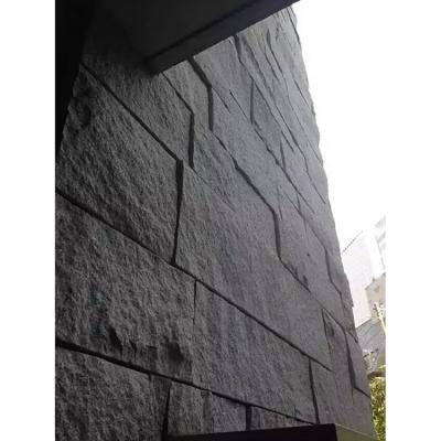 China Industrial Decortive Panels Black G684 Granite Tiles Exterior Wall Stone Exterior for sale