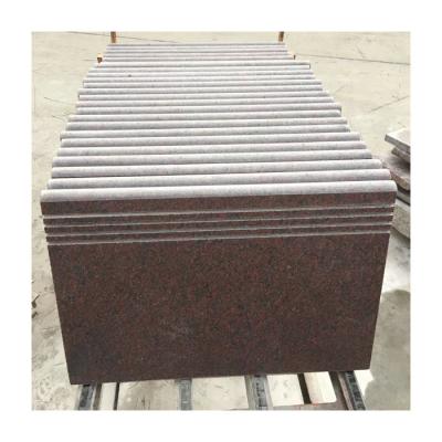 China Modern Hot Selling Red Granite For Flooring And Stairs for sale