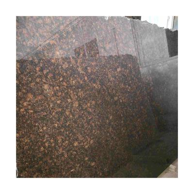 China Hot-selling Indian Modern Tan Brown Granite Stone Slab and Cut to Size for sale