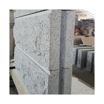 China Modern Split Face White Granite With Natural Surface For Exterior And Exterior Wall Stone for sale