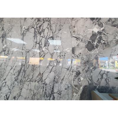 China Modern Chinese Stone Slabs Sizes Home Living Room Gray Marble Wall Tiles for sale