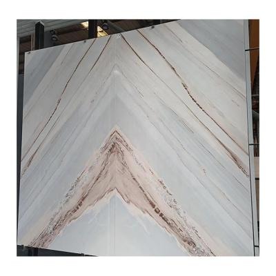 China Modern wood match palissandro book matchbook tiles blue marble slabs for wall for sale