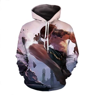 China European and American Series Logo Hoody Custom 3d Hoodies Anti-pilling Streetwear Style Men Clothing for sale