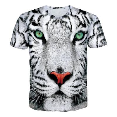 China Wholesale Men's Oversized Camisetas Custom 3D Anti Shrink Printing Casual T Shirt Tee for sale