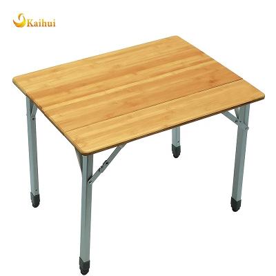 China Bamboo table fold 4 folding bamboo tabe outdoor for sale