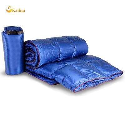 China Camping or Packable Outdoor Lightweight Hiking or Promotion Down Camping Blanket Compact Waterproof and Warm for Hiking Travel Camping for sale