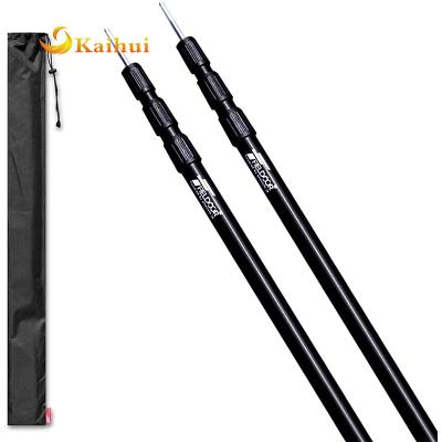 China Extended Type Telescoping Tarp Pole With 2.5M Length , Strong Tent Pole for sale