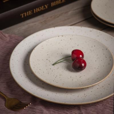 China Sustainable Creative Nordic Ceramic Dishes Four Household Sets Custom Design Restaurant Tableware Western Philippines for sale