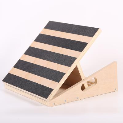 China Adjustable Slope Wooden Panel and Oblique Wooden Calf Stretcher Panel for sale