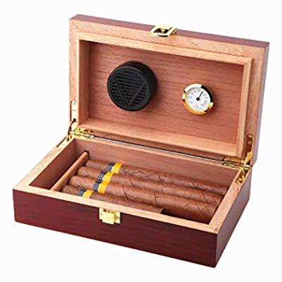 China Household Use Cedar Cigar Wood Box Luxury Custom Cigar Boxes for sale