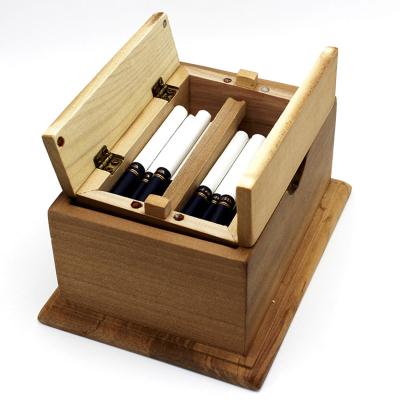 China Household Use Wooden Humidor Wholesale Customized Wooden Cigar Storage Box Packaging for sale