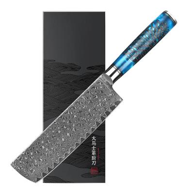 China 7 Inch Kitchen Knife Damascus Steel Viable Steel Choice For Kitchen Restaurant for sale