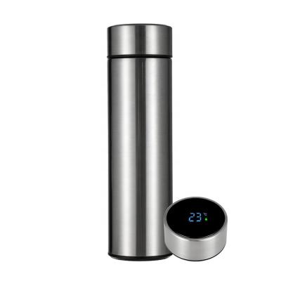 China PORTABLE FGA Mini Stainless Steel Smart LED Temperature Water Cup Mug Designer Bottle With Customized Logo for sale