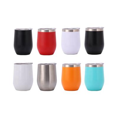 China Fuguang RTS 350ml 12oz Sustainable Custom Mugs Double Wall Insulated Mug Stainless Steel Mugs With Logo for sale