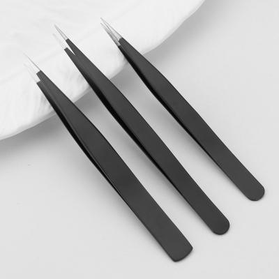 China Stainless Steel OEM/ODM Eyelash Lash Steel Logo For Customized Set Vetus Factory High Precision Stainless Japanese Customized Long Tweezers Hot for sale