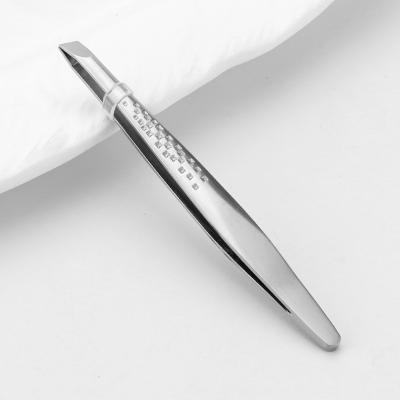 China Professional High Quality Stainless Steel Eyebrow Tweezers Stainless Steel Eyebrow Tweezers for sale