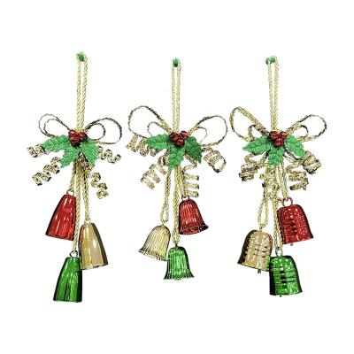 China YIXING DIY Christmas Tree Decorations/Christmas Halloween Decorations/Party Openers Colorful Christmas Jingle Bells Ornament Jingle Bells Christmas Metal Bells for sale