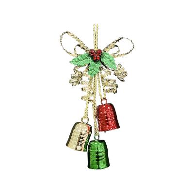 China Christmas/Halloween/Party Decorations YIXING Customized Christmas Tree Decoration Ornaments Charm Christmas Luxury Colorful Polished Craft Decorating Jingle Bells for sale