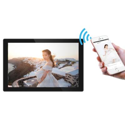 China Android 8.1 WiFi Cloud Touch Screen Digital Photo Frames 10 Inches for sale