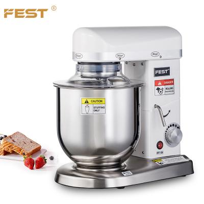 China Beater Ejector Button FEST Blender Machine Blender Food Attachment 3 in 1 5l/7l/10l 110V/220V Tilthead Stand Mixer for sale