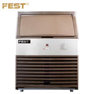 China 128kg/24hr ice machine,hotels FEST automatic ice outlet tube cube in ice maker machine for sale for sale