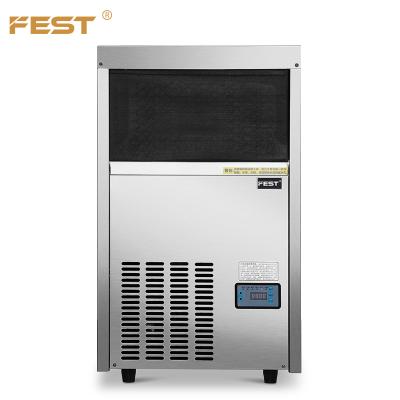 China Hotels FEST ice outlet ice cube making machine 25kg/24hr, automatic ice maker machine for clubs for sale