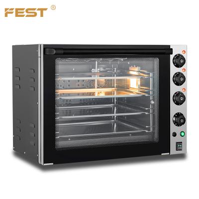 China High efficiency and evenly heating commercial convection turbofan baking oven 60 liters electric oven on electric tender pizza oven for sale