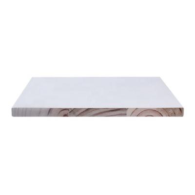 China White Gesso Primed Decoration Mangrove Radiata Finger Joint LVL Trim Wall Panel Building Wood Mangrove Tree for sale