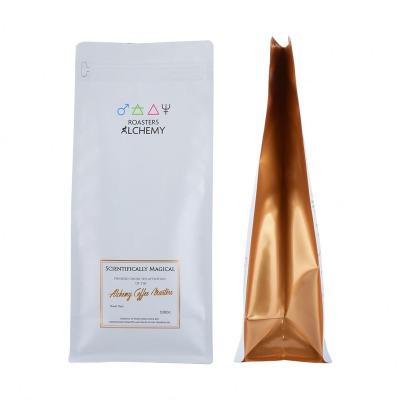 China Recyclable Custom Printed Matte Aluminum Mylar Stand Up Plastic Coffee Bag for sale