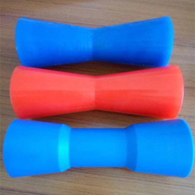 China Rubber/PE/PP/PVC/PU Marine Trailer Roller V Keel Rubber Boat Roller For Boat Trailer for sale