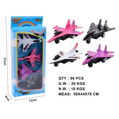 China Toy Diecast Toy Vehicles Fighter Aircraft Diecast Model Pull Back Function Metal Model For Boys Toy for sale