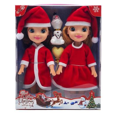 China Cartoon Toy Christmas Toys 2021 Christmas Gift Doll Toy Girls Christmas Toys for sale