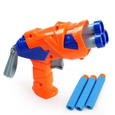 China Cheap Price Plastic Kids Safety Dart Gun Toy With Soft EVA Bullet Toy Gun For Kids for sale